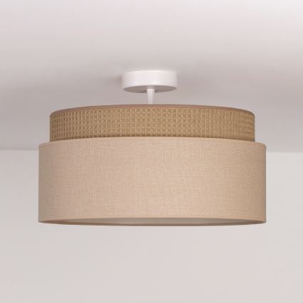 Brilagi - Lustră aplicată PADOVA 1xE27/60W/230V Ø 40 cm bej