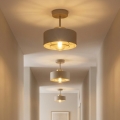 BRILAGI - Lustră aplicată SPRING 1xE27/60W/230V Ø 20 cm bej/auriu