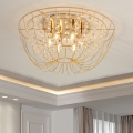 BRILAGI - Lustră aplicată VASTERAS, 6 x E14, max. 40W, 230V, Ø 60 cm