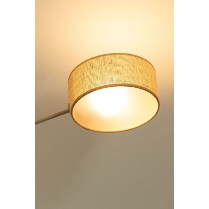 Brilagi - Lustră aplicată VIRGO 4xE14/40W/230V bej/auriu