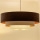 Brilagi - Lustră cu cablu LUNETA 3xE27/60W/230V Ø 80 cm maro/bej/crem