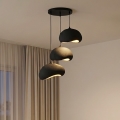 BRILAGI - Lustră cu cablu WABI SABI 3xE27/40W/230V Ø 60 cm negru