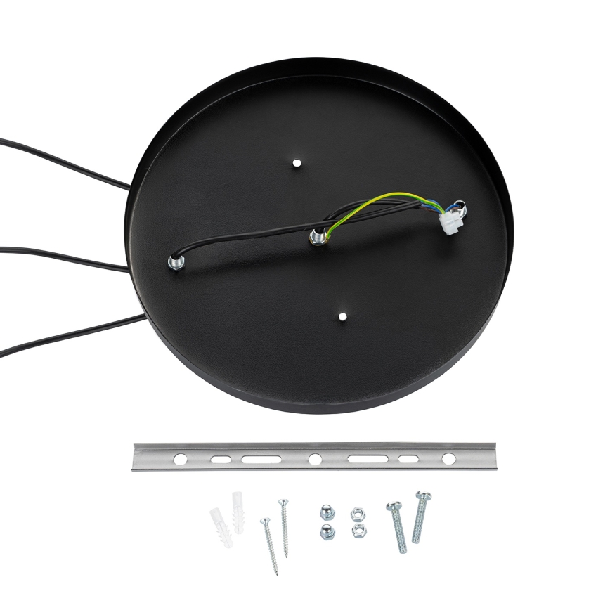 Brilagi - Lustră cu cablu WABI SABI 3xE27/40W/230V Ø 60 cm negru