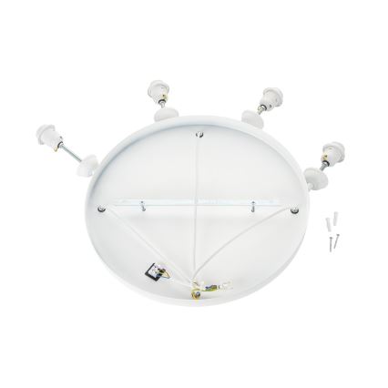 Brilagi - Lustră cu cablu WABI SABI 4xE27/40W/230V Ø 90 cm, albă