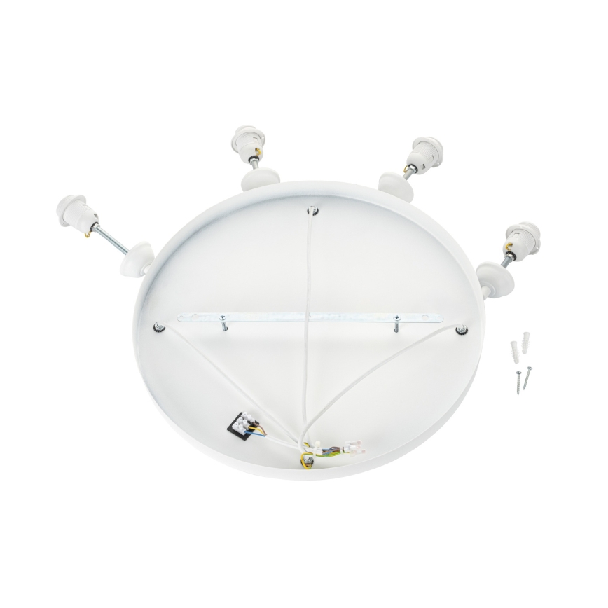 Brilagi - Lustră cu cablu WABI SABI 4xE27/40W/230V Ø 90 cm, albă