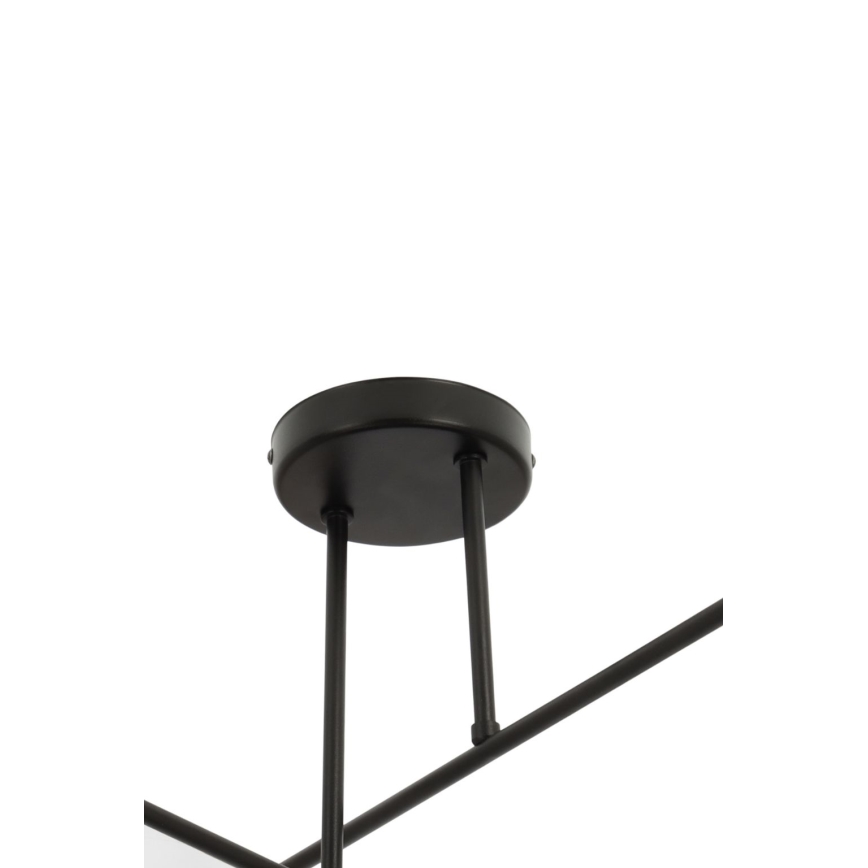 Brilagi - Lustră de tavan aplicată VIRGO 4xE14/40W/230V, crem/negru