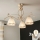 Brilagi - Lustră LED aplicată ANTICO 3xE27/60W/230V 3000K patină albă