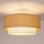 Brilagi - Lustră LED aplicată BOHO ECO, 1xE27/10W/230V, Ø 40 cm, bej/crem