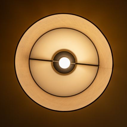 Brilagi - Lustră LED aplicată CERIA 1xE27/40W/230V Ø 50 cm, bej