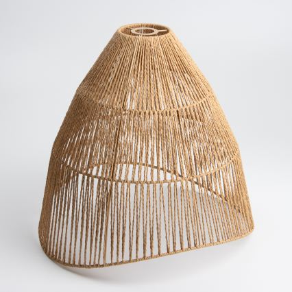 Brilagi - Lustră LED aplicată CERIA BOHO 1xE27/40W/230V, Ø 50 cm, maro/stejar