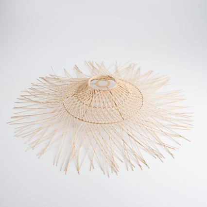 Brilagi - Lustră LED aplicată CERIA BOHO 1xE27/60W/230V Ø 100 cm negru/bej