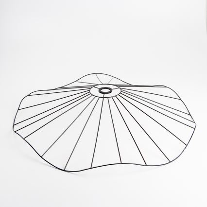 Brilagi - Lustră LED aplicată CERIA WIRE, 1x E27/40W/230V, Ø80 cm, negru/stejar