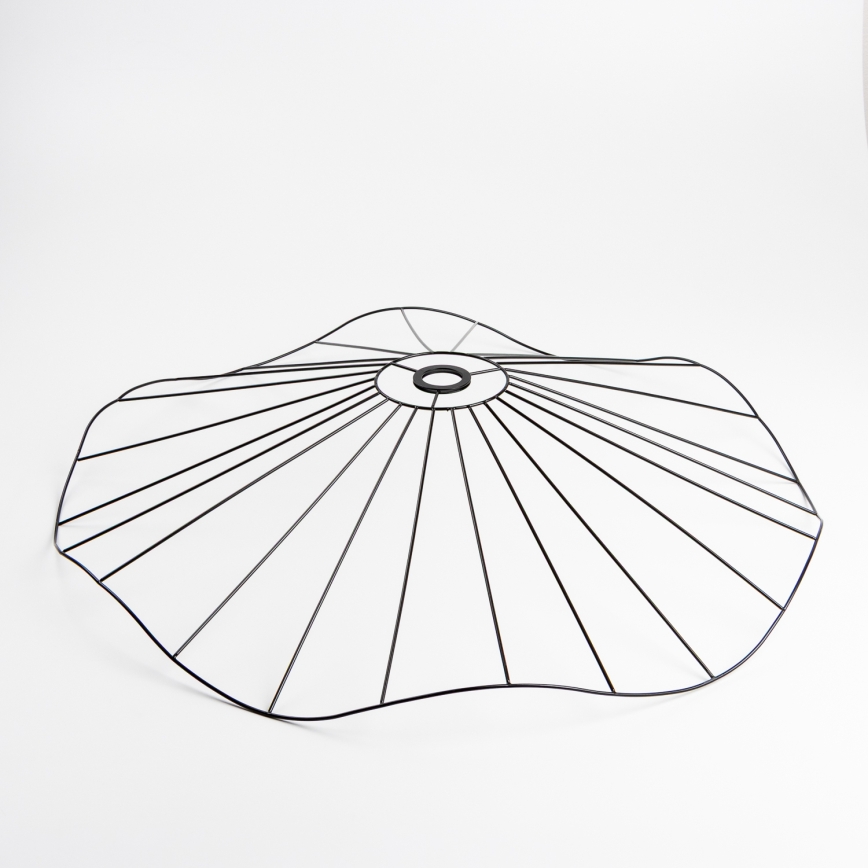 Brilagi - Lustră LED aplicată CERIA WIRE, 1x E27/40W/230V, Ø80 cm, negru/stejar