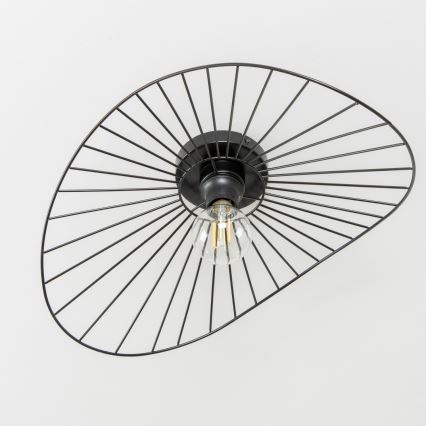 Brilagi - Lustră LED aplicată CERIA WIRE, 1xE27/40W/230V, 40x56 cm, neagră