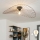 Brilagi - Lustră LED aplicată CERIA WIRE 1xE27/40W/230V 60x80 cm bronz