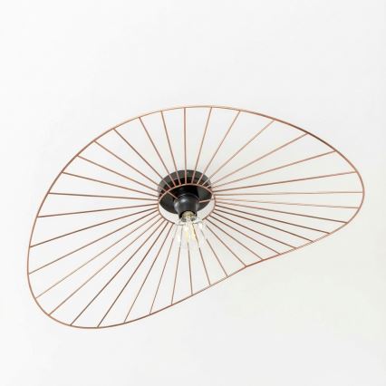 Brilagi - Lustră LED aplicată CERIA WIRE 1xE27/40W/230V 60x80 cm bronz