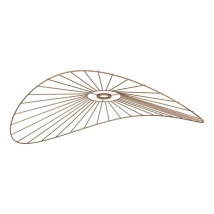 Brilagi - Lustră LED aplicată CERIA WIRE 1xE27/40W/230V 60x80 cm bronz