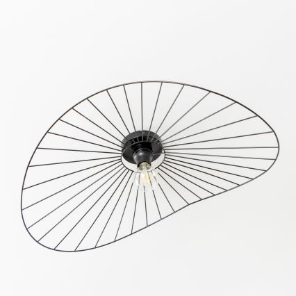 Brilagi - Lustră LED aplicată CERIA WIRE 1xE27/40W/230V 60x80 cm neagră