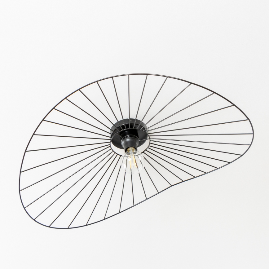 Brilagi - Lustră LED aplicată CERIA WIRE 1xE27/40W/230V 60x80 cm neagră