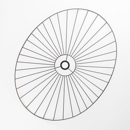 Brilagi - Lustră LED aplicată CERIA WIRE 1xE27/40W/230V 60x80 cm neagră