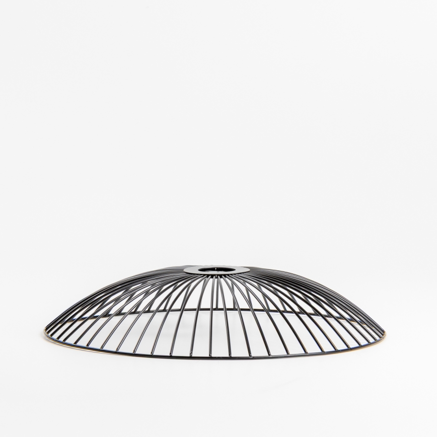 Brilagi - Lustră LED aplicată CERIA WIRE 1xE27/40W/230V Ø 38 cm negru/stejar