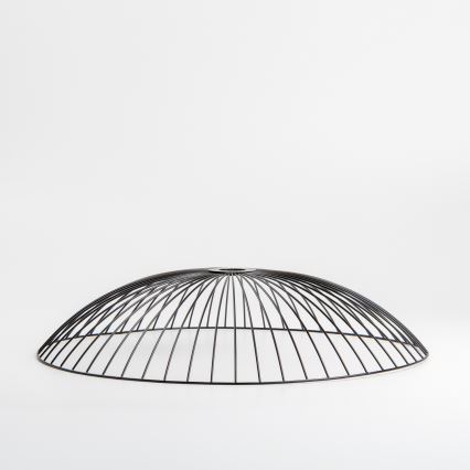 Brilagi - Lustră LED aplicată CERIA WIRE 1xE27/40W/230V Ø 60 cm negru/stejar