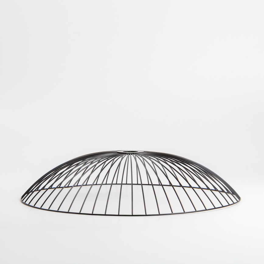 Brilagi - Lustră LED aplicată CERIA WIRE 1xE27/40W/230V Ø 60 cm negru/stejar