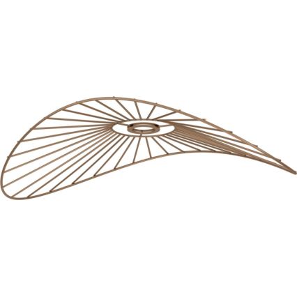 Brilagi - Lustră LED aplicată CERIA WIRE 1xE27/60W/230V 40x56 cm negru/bronz