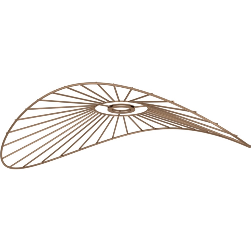 Brilagi - Lustră LED aplicată CERIA WIRE 1xE27/60W/230V 40x56 cm negru/bronz
