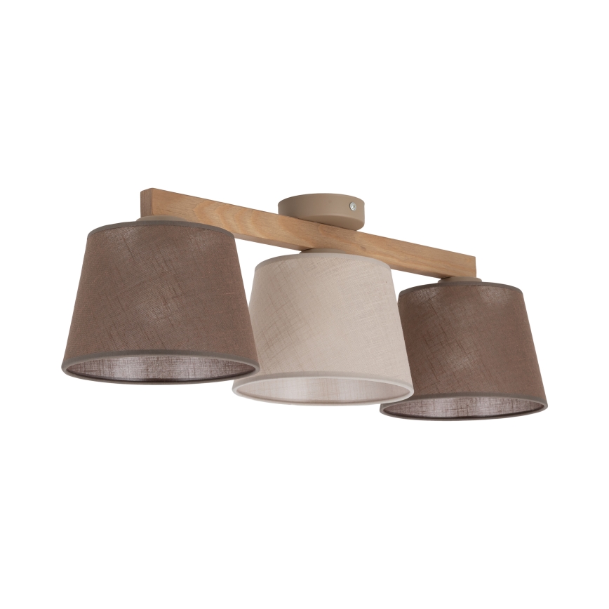 BRILAGI - lustră LED aplicată LATTE SABIA 3xE27/15W/230V pin/mix
