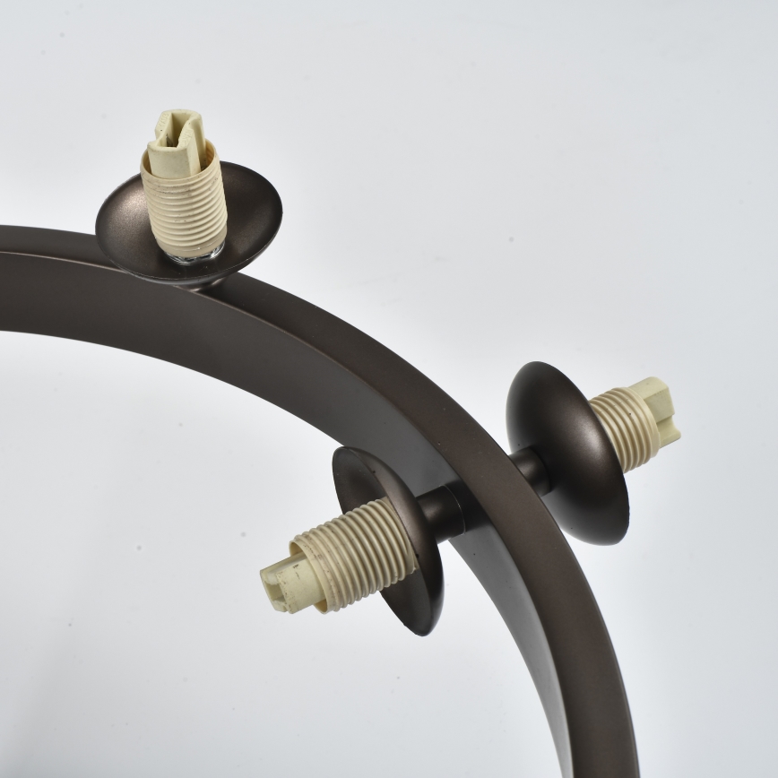 Brilagi - Lustră LED aplicată MILLA 10xG9/3W/230V maro/maro fumuriu