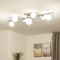 Brilagi - Lustră LED aplicată MILLA 7xG9/3W/230V negru crom/alb