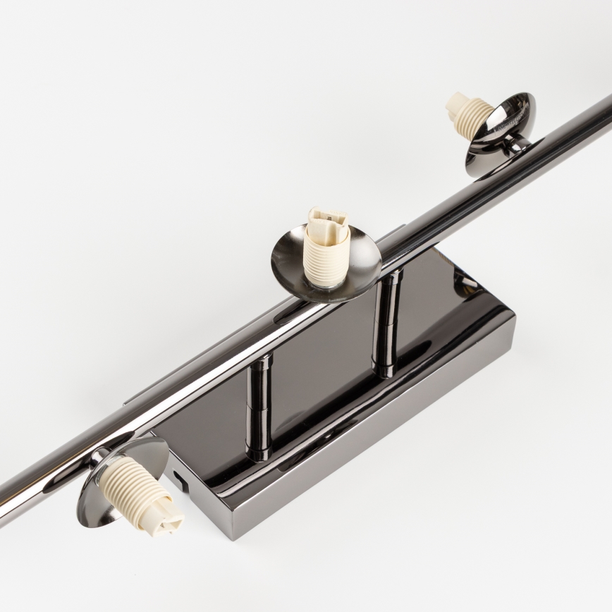 Brilagi - Lustră LED aplicată MILLA 7xG9/3W/230V negru crom/alb