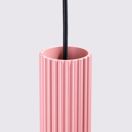 Brilagi - Lustra LED CRESTO suspendată pe cablu 1xGU10/10W/230V, roz