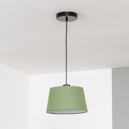 Brilagi - Lustră LED cu cablu CERIA 1xE27/40W/230V Ø25 cm verde