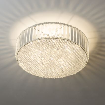 Brilagi - Plafonieră LED cu cristale GLAMOUR, 5×G9/42W/230V, Ø 46 cm