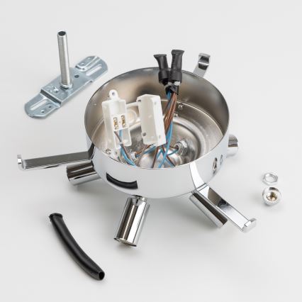 Brilagi - Plafonieră LED cu cristale GLAMOUR, 5×G9/42W/230V, Ø 46 cm