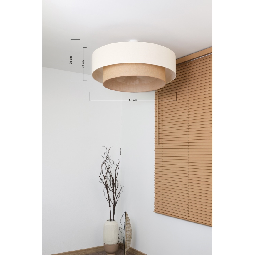 Brilagi - Lustră LED de tavan, stil Boho, 3xE27/15W/230V, Ø 80 cm