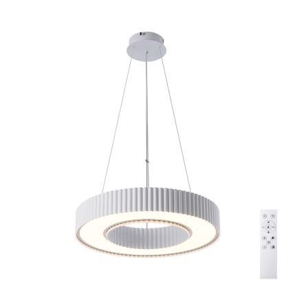 Brilagi - Lampă suspendată LED dimabilă pe cablu LUMIX, 48 W, 230 V, 3000–6000 K, alb, Ø 50 cm + telecomandă