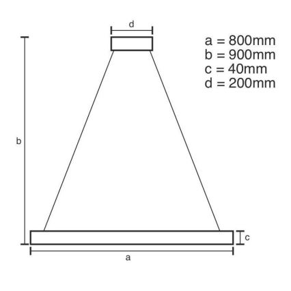 Brilagi - Lustră LED dimmabilă suspendată pe cablu CIRCLE LED/55W/230V 3000-6500K Ø80 cm neagră + telecomandă
