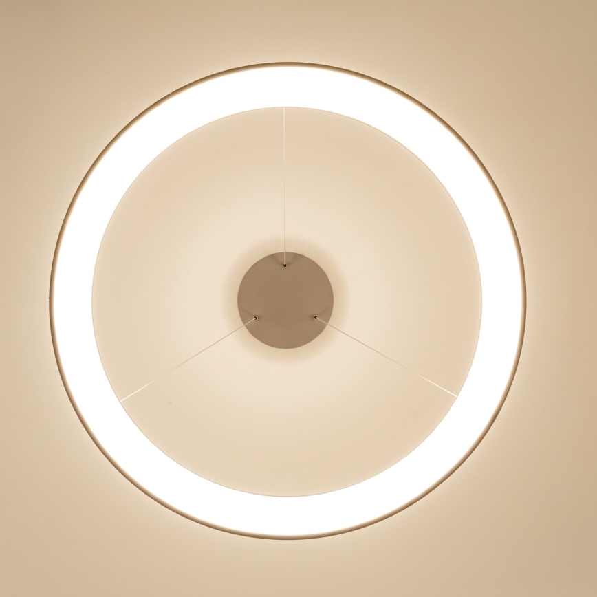 BRILAGI - lustră LED dimabilă pe cablu FALCON II LED/108W/230V 3000-6500K Ø 80 cm bej + telecomandă