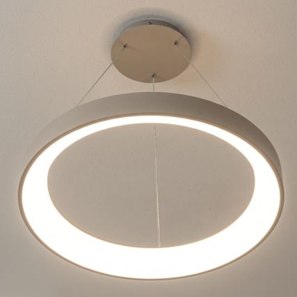 BRILAGI - LED Lustră reglabilă pe cablu FALCON II LED/99W/230V 3000-6500K Ø 60 cm bej + telecomandă