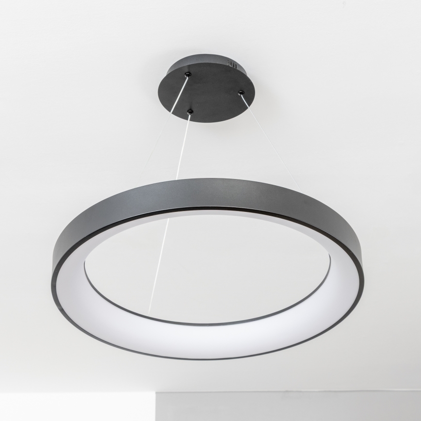 Brilagi - Lustra LED dimabilă pe cablu FALCON II LED/99W/230V 3000-6500K Ø 60 cm neagră + telecomandă