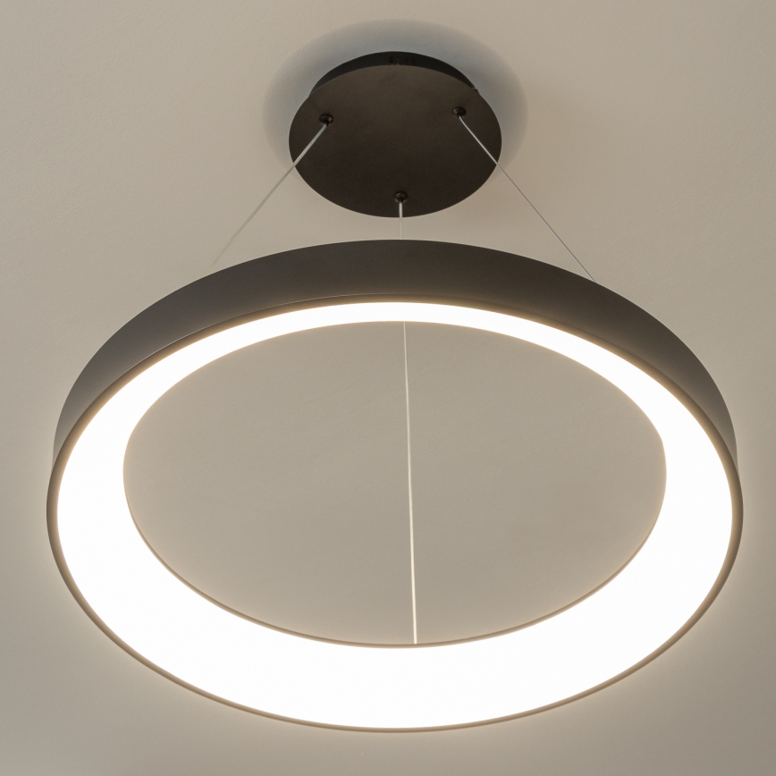 Brilagi - Lustra LED dimabilă pe cablu FALCON II LED/99W/230V 3000-6500K Ø 60 cm neagră + telecomandă