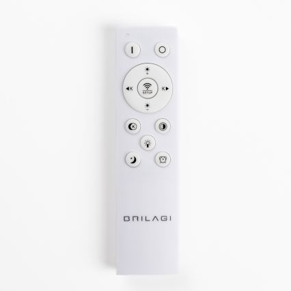 Brilagi - Lustra LED dimabilă pe cablu FALCON II LED/99W/230V 3000-6500K Ø 60 cm neagră + telecomandă
