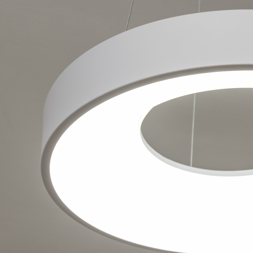 Brilagi FALCON II - Lustra LED reglabilă suspendată pe cablu LED/67W/230V 3000-6500K Ø 40 cm albă + telecomandă