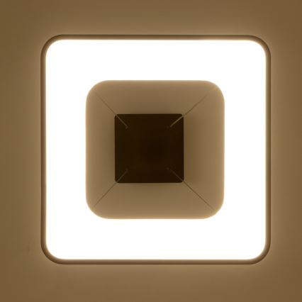 Brilagi - Lustră LED reglabilă pe cablu FALCON II LED/80W/230V 3000-6500K 40x40 cm neagră + telecomandă