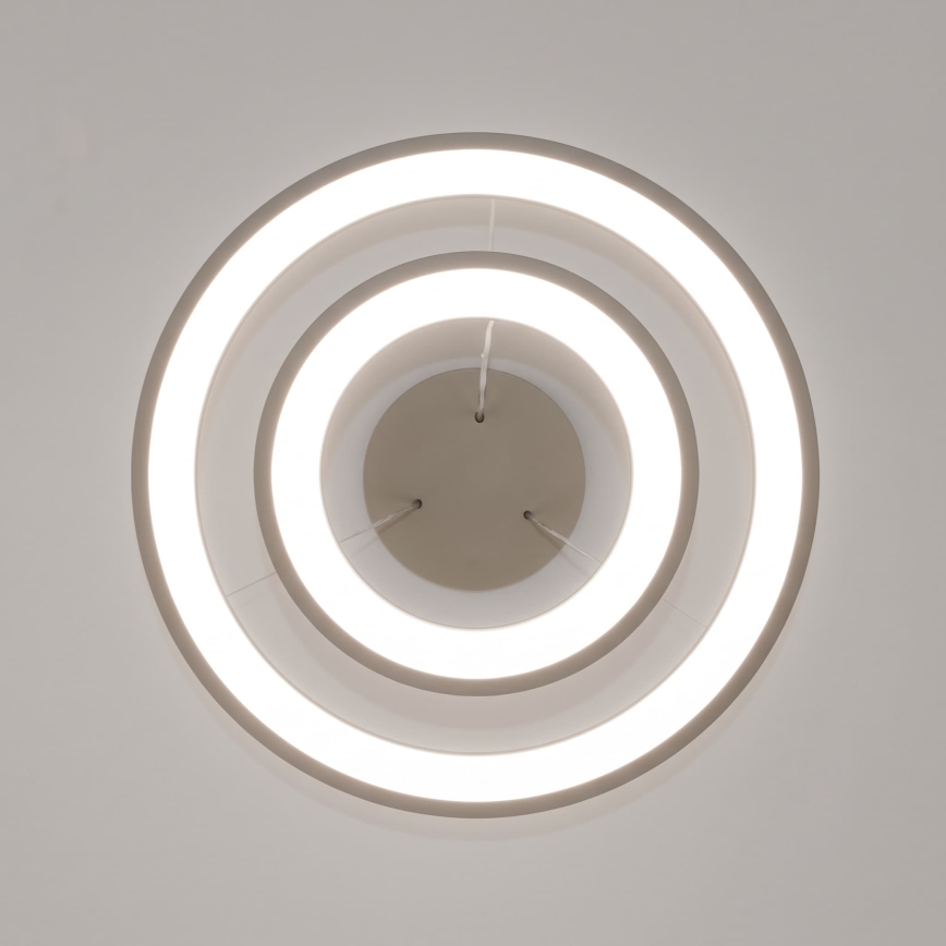 BRILAGI - Lustră LED reglabilă suspendată pe cablu FALCON SLIM LED/68W/230V 3000-6500K Ø 50 cm bej + telecomandă