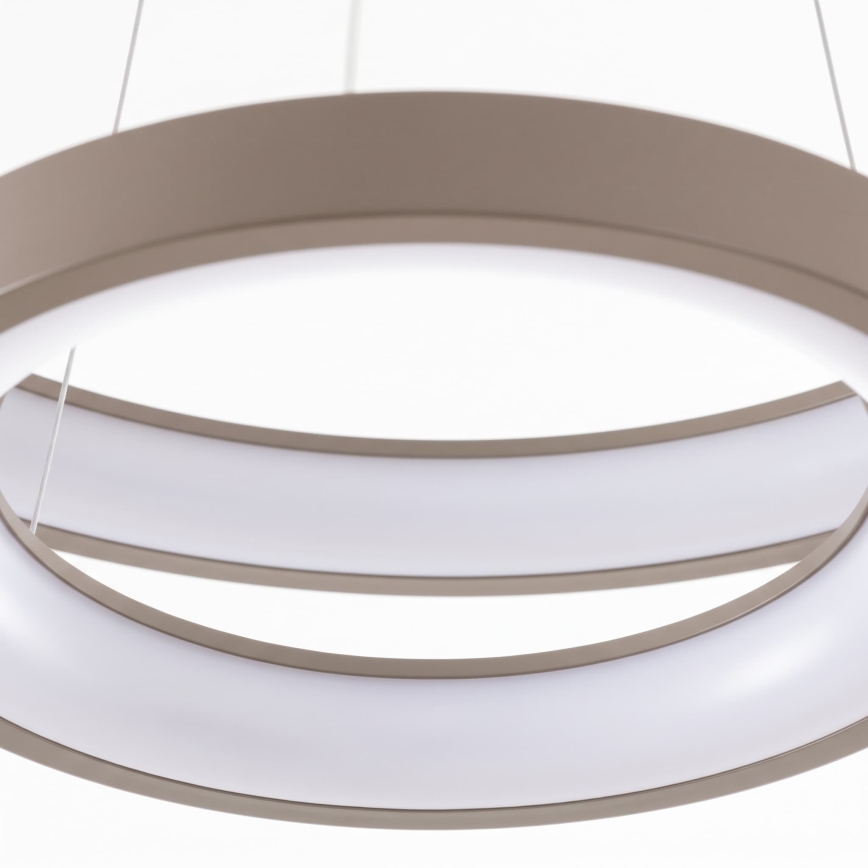 BRILAGI - Lustră LED reglabilă suspendată pe cablu FALCON SLIM LED/68W/230V 3000-6500K Ø 50 cm bej + telecomandă