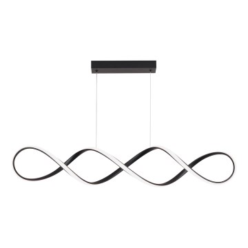 Brilagi - Lustră LED dimmabilă pe cablu DNA LED/41W/230V 3000-6000K neagră + telecomandă